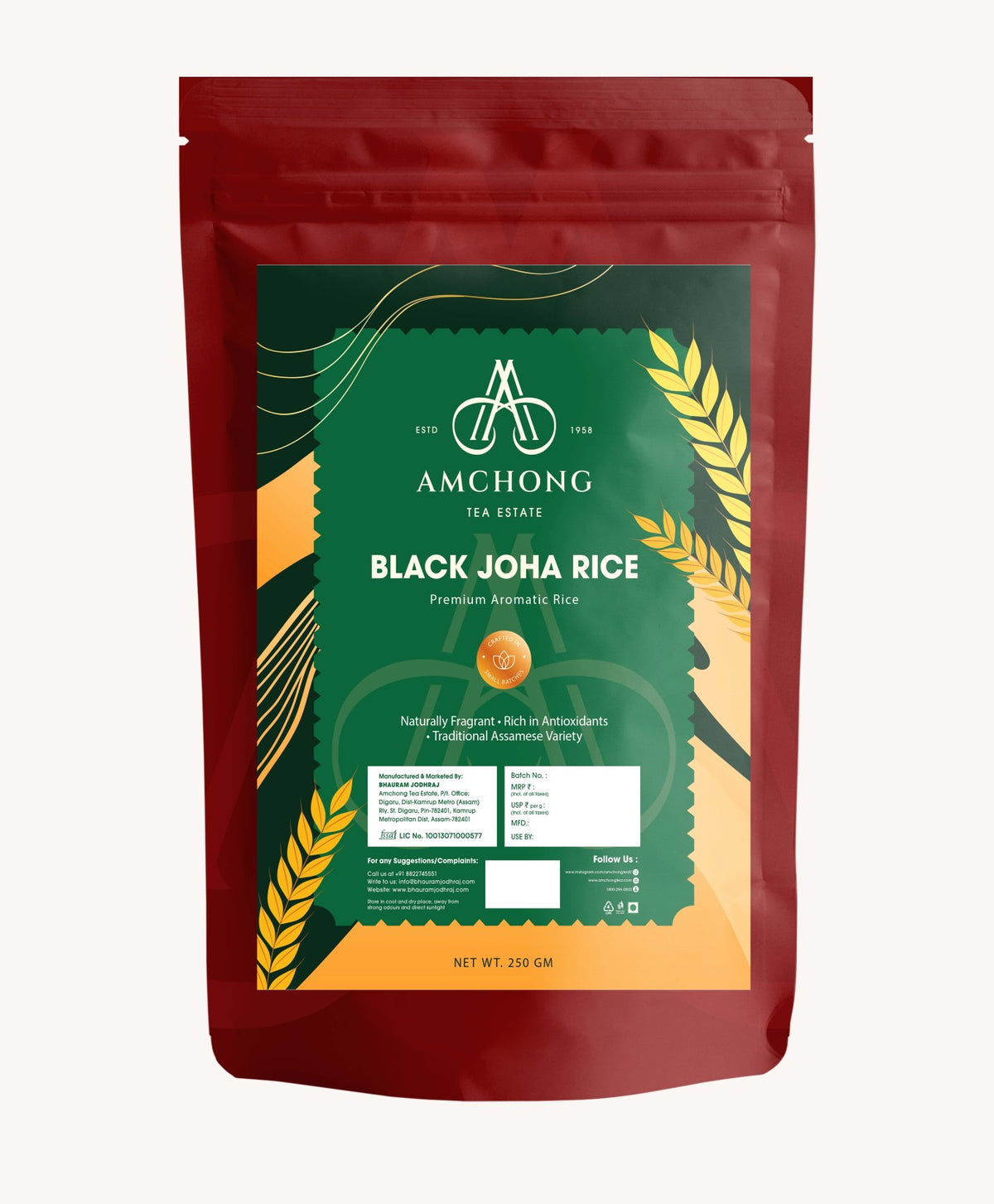 Black Joha Rice