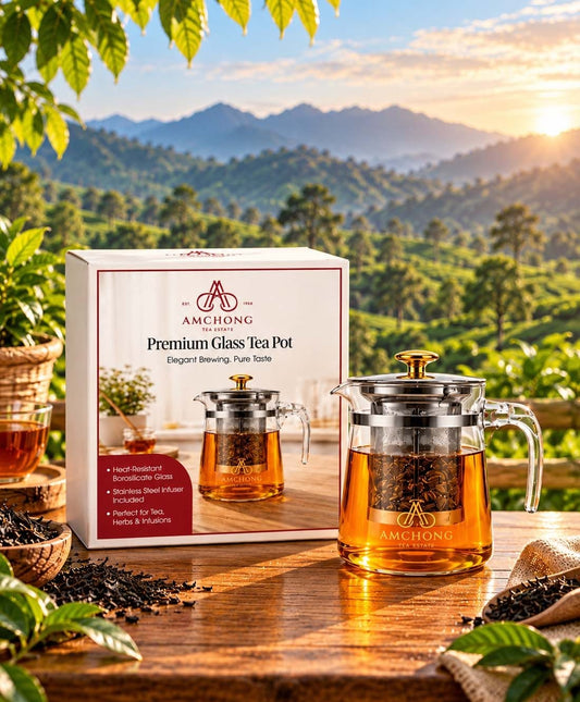 Premium Glass Tea Pot